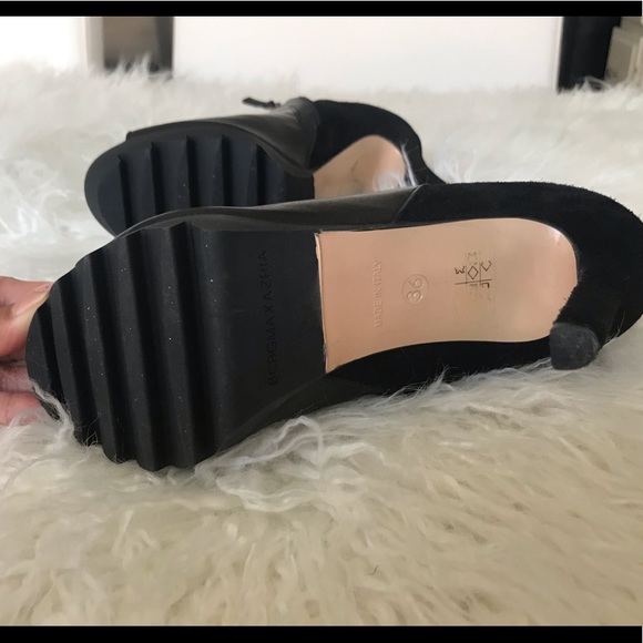 BCBG Max Azria ‘Nevio’ Peep Toe Booties - Picture 8 of 8